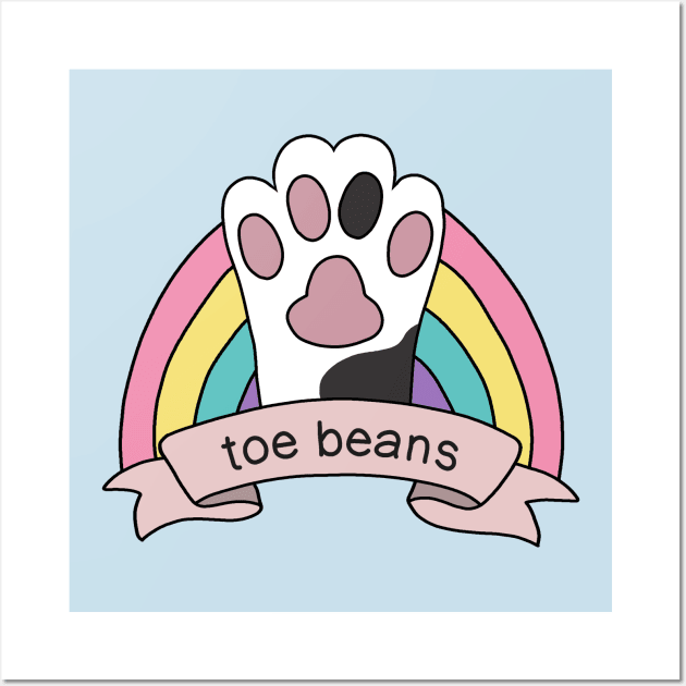 Toe Beans Wall Art by valentinahramov